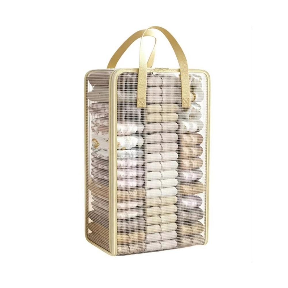 Transparent PVC Clothes Storage Bag Large Capacity Moving Packing Bag Bedroom