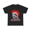 230 г/м² 100% хлопок Футболка The Exploited Discharge Gbh The Casualties Agnostic Front Gang Green Mdc Conflict Youth Brigade Unisex Футболка из плотного хлопка