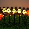 Xiaomi Halloween Outdoor Decorations 5PC/Set Solar White Ghost Garden Path LED Lights Outdoor Holiday Waterproof Lawn Holiday Lighting