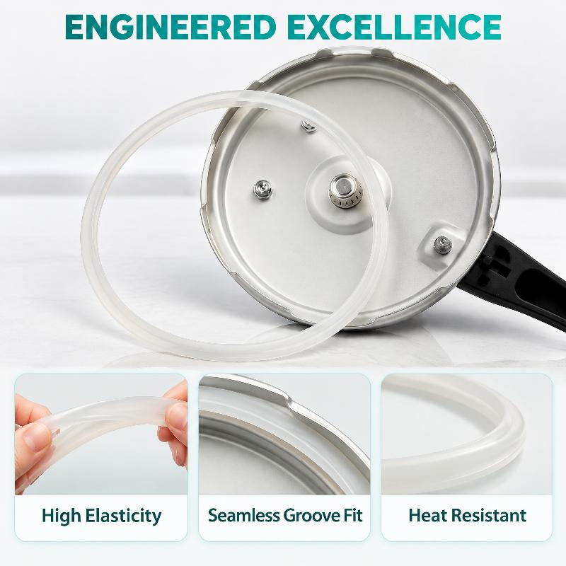 Universal Multi Size Pressure Cooker Sealing Ring Silicone O Ring Replacement Accessory Pressure Cooker Simple To Operate