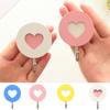 Wooden Wall Hook Self-adhesive Key Holder Creative Heart Shaped Hook  Kitchen