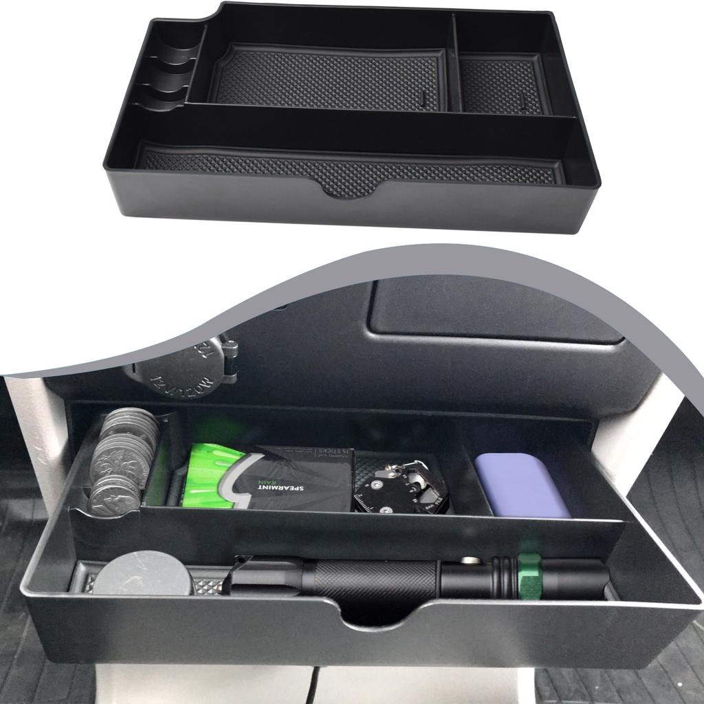 For Toyota Sienna 2015-2019 2020 Center Console Drawer Organizer Interior Center Console Drawer Tray Accessories Car Storage Box