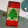 Lebanon Flag Case For Samsung Galaxy S23 S22 S21 Ultra S20 FE S10 S9 Note 10 Plus Note 20 Ultra Cover
