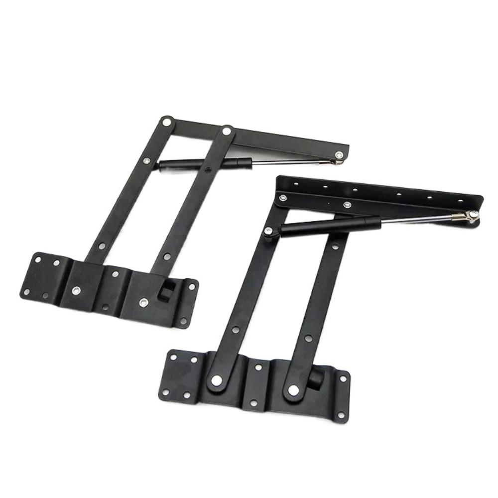 1 пара металлических гидравлических петель, практичные подъемники для крышек столов, фурнитура, петли для чайного журнального столика