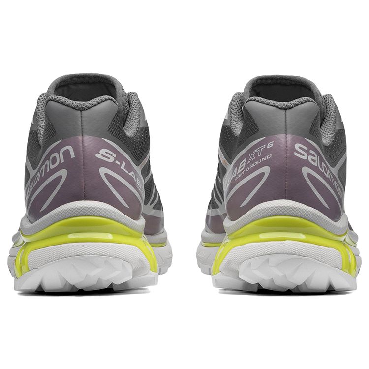 SALOMON XT-6 Удобная спортивная ткань Прочные низкие кроссовки для бега Унисекс Кроссовки Серые 416199