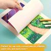 50 Pcs A4 Oil Pastel Paper for Artists Adults Beginners 8.26x11.41 Inch High Quality Art Drawing Sheets