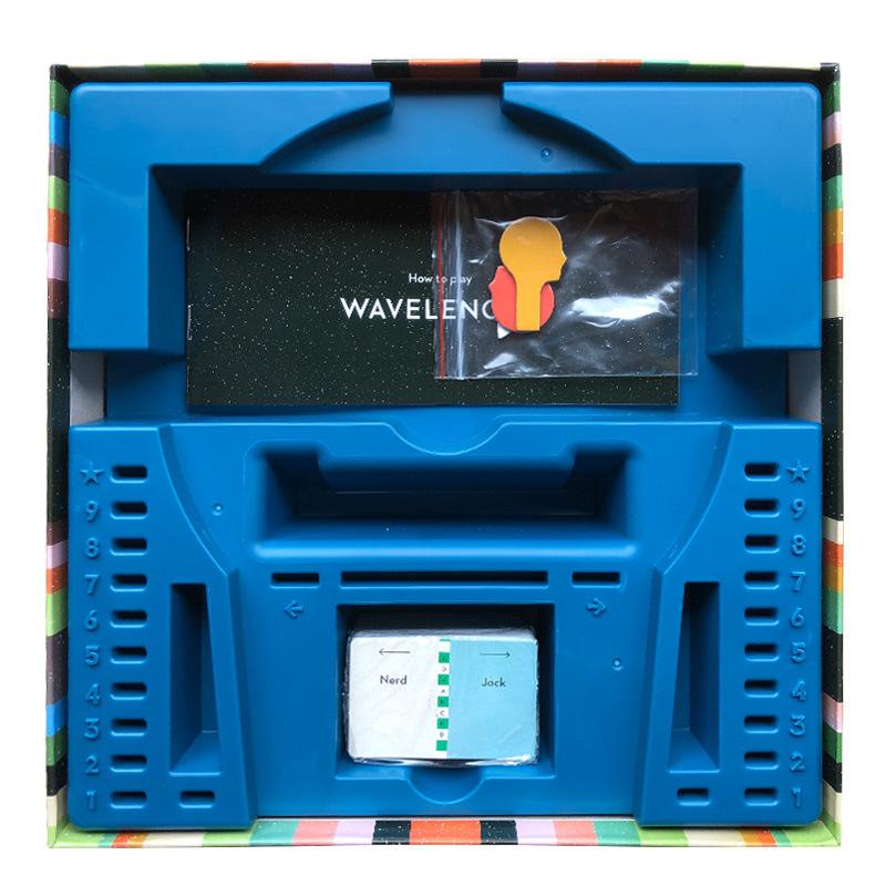 Новая Версия Игры Wavelength на Английском Языке Радиоволна Синхронная Настольная Игра Карточные Игры Wavelength, Казуальная Игра для Вечеринки