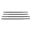 4 Pcs Car Door Window Weatherstrip Leakproof Windproof Reduce Noise 72410 S04 003 for Civic DX 4D 1996 To 2000
