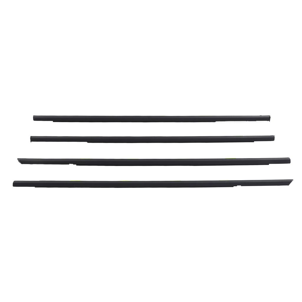 4 Pcs Car Door Window Weatherstrip Leakproof Windproof Reduce Noise 72410 S04 003 for Civic DX 4D 1996 To 2000