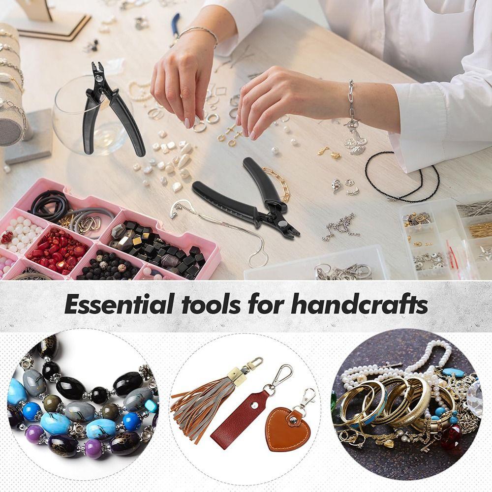 Crimping Function Split Ring Pliers Opening/Closing Hook pliers Wire Flush Cutter Beading Repair