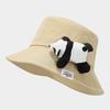 Breathable Solid Color Red Panda Fisherman Hat Cute Sun Hat Fisherman Hat Sun Protection Basin Hat Camping