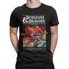 Игроки Dungeons & Dragons Футболка Одежда для мужчин и женщин Чистый хлопок Новинка Футболка с коротким рукавом Классическая