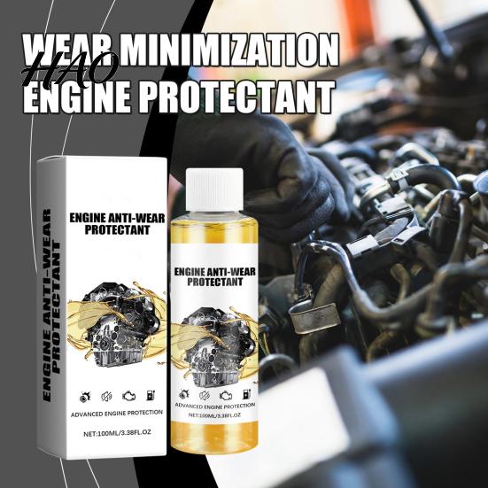 Engine Anti-Wear Protectant Additive Enhanced Performance Power Friction Protection Wear Minimization Long-lasting Oil Treatment Transmission