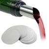 Wine Pour Disc Slice Party Supplies 50 Pcs Drop Stop Pour Spout Cards 3 Inch Flexible Collapsible Bar Accessories