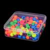 Mini Box Square Clear Earrings Rings Beads Jewelry Storage Case Container Box