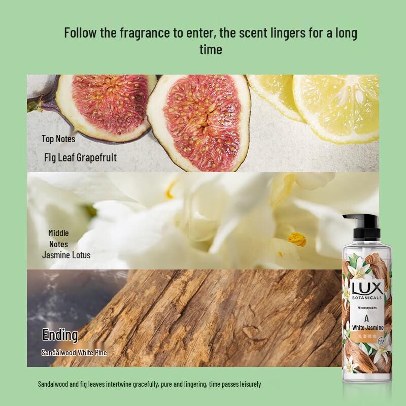 LUX Гель для душа с эфирным маслом белого сандала и растительным экстрактом