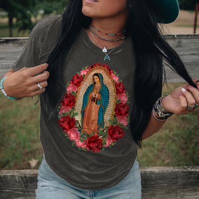 Женские футболки с винтажным принтом, футболка, уличные топы для творчества, модные дышащие повседневные женские футболки с короткими рукавами в стиле хип-хоп