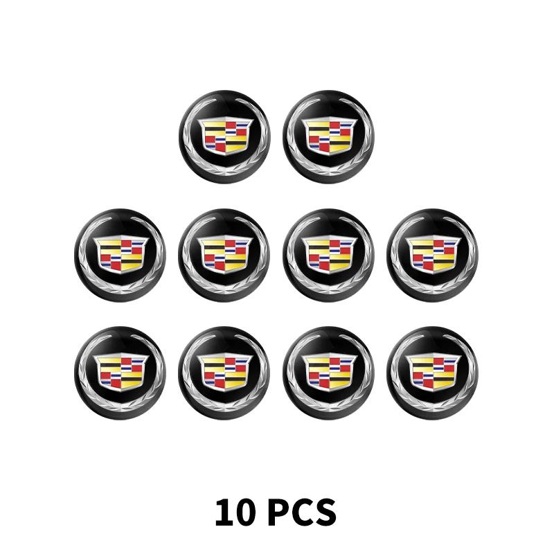 2/5/10 шт. 15 мм Наклейки на замочную скважину автомобильного замка Декор Защита для логотипа Cadillac Escalade CTS ATS SRX XTS XT5 STS CT5 CT6 BLS XLR