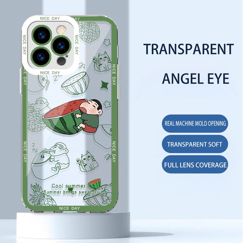 Совместим с iPhone 11 Pro, Xiaomi 6 Plus, арбузным 8/7, кокосово-зеленым 11, для мальчиков 15, прозрачным 14 Макс.