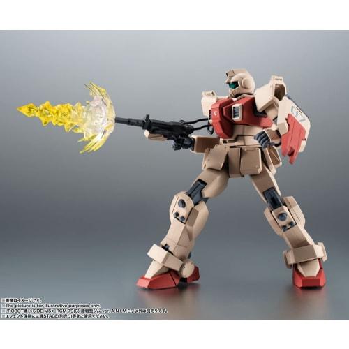 TAMASHII NATIONS ROBOT SPIRITS Mobile Suit Gundam The 08th MS Team SIDE MS RGM-79(G) Ground Type GM Ver. A.N.I.M.E. Approximately 125mm PVC & ABS Pain