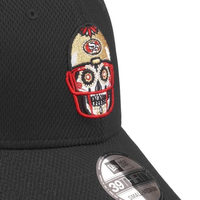 New Era 39Thirty Stretch-Fit Diamond Cap - NFL SUGAR SKULL
