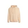Adidas Originals Trefoil Solid Color Logo Embroidery Hoodie With Drawstring Men Tops Beige IC8417