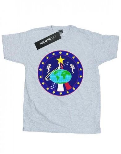 NASA Mens Classic Globe Astronauts T-Shirt