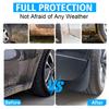 1Set Mud Flaps For Tesla Model Y 2020 2021 2022-2024 Splash Guards Fender No Drilling No Tape All Weather Mudflaps Accessories
