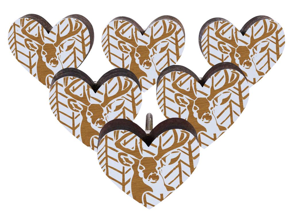 IBA Indianbeautifulart коричневые ручки с гравировкой 10 шт. мебельные деревянные ручки-гребешки в деревенском стиле