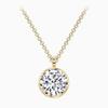 WUIHA 100% 925 Sterling Silver 3 CT Heart Cut Real GRA Moissanite Diamonds Pendant Necklaces Wedding Engagement Fine Jewelry