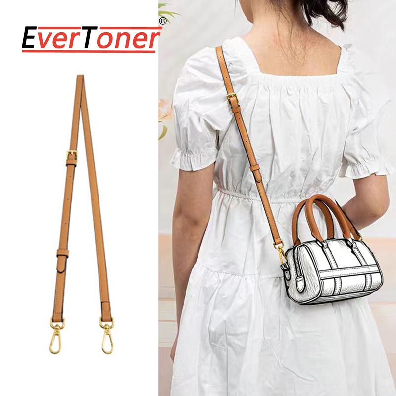 EverToner Запасной ремень-кроссбоди из кожи для сумки Boston Bag MC-Visetos, плечевой ремень, износостойкая цепочка из сплава, аксессуар
