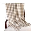 Korean Version Plaid Imitation Cashmere Scarf Fashion Simple Versatile Warm Scarf Women'S Fringed Shawl