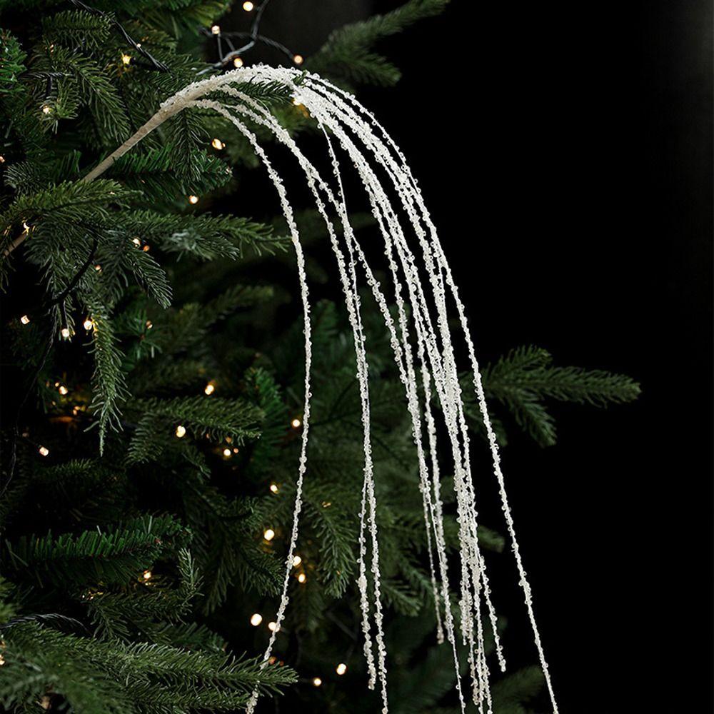 Блестки Искусственные рождественские блестящие ветки 90 см елочные украшения Домашнее украшение