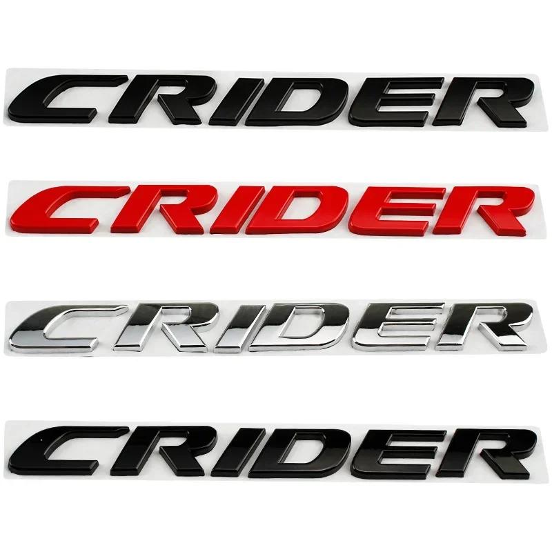 MPC4 Honda CRIDER 3D Металлические Наклейки на Автомобиль 20 см Значок на Боковое Крыло Стайлинг Логотип Эмблема Наклейки Аксессуары для Заднего Багажника для 2011 2023 2025 M