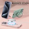 Чехол-подставка из жидкого силикона с магнитом для iPhone 17 Air 11 12 13 1 14 16 Pro Max Plus, с держателем-кольцом, защитная крышка