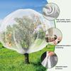 Zip Drawstring Plant Insect Screen Cover  Mesh  Net Plant  Lightweight Garden Protective Net