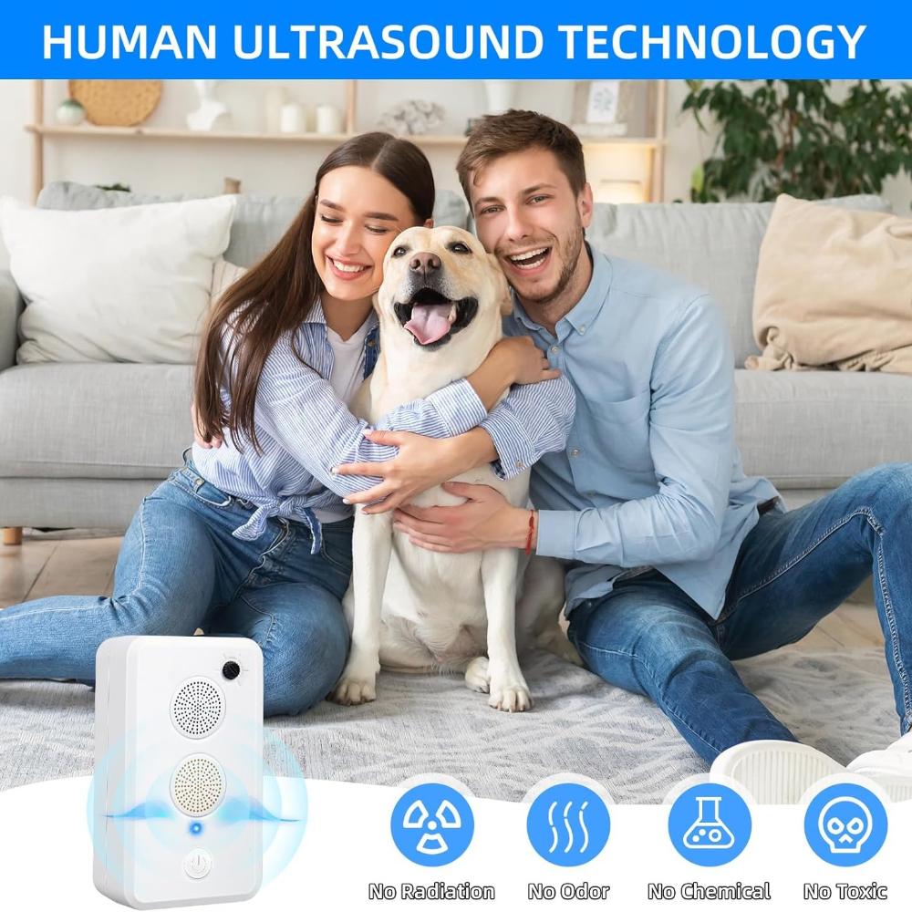 Ультразвуковые отпугиватели летучих мышей для чердака, отпугиватели летучих мышей, отпугивают летучих мышей, перезаряжаемые отпугиватели летучих мышей, безопасные для людей и домашних животных, для использования в помещении и на улице