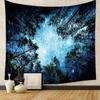 The Room Transforms The Star Sky Forest Background Cloth To Decorate The Background Picture To Hang The Cloth Wall Cloth