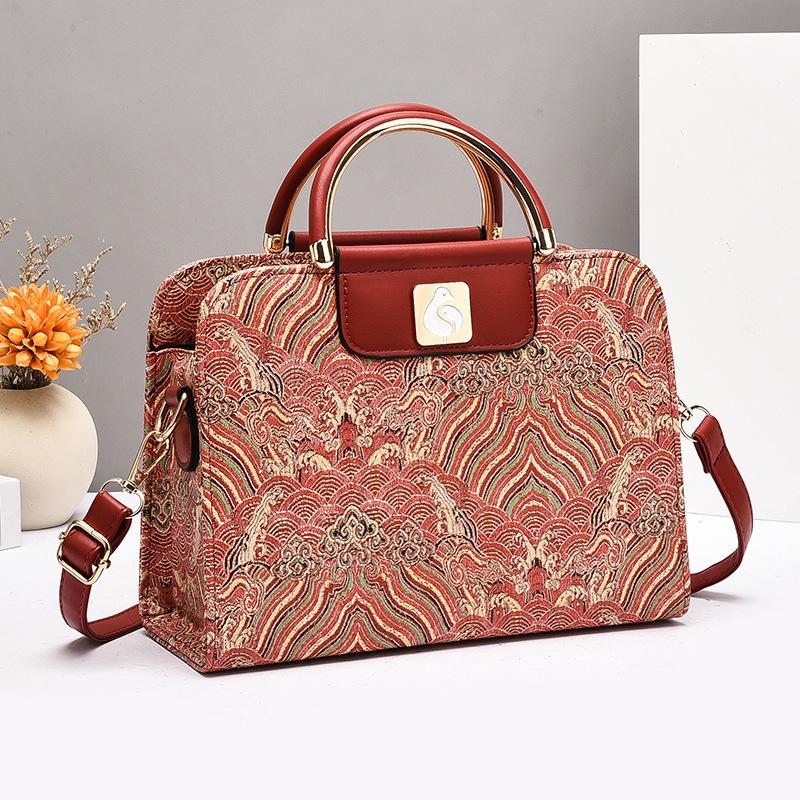 Female Print Design Small Square Bag Shoulder Bag for Women Luxury Handbag High Quality PU Leather Ladies Crossbody Bag Sac