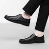 Fashion Quality Genuine Leather Office Business Flats Luxury Brand Breathable Mens Driving Shoes Soft Soled Lace-up Oxford Shoes