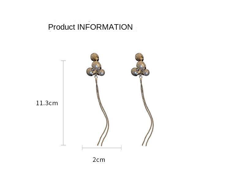 Ощущение нишевого дизайна, длинные серьги с кисточками во французском стиле ретро.