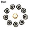 Steel Bottom Hat Accessories Crystal Glass Stone Clothes Decoration Rhinestone Buttons