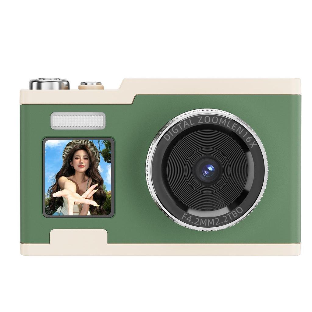 26-Year Explosive Dual-Screen Digital Camera with Cold White Skin Filter, Beauty Vlog Close-Up Light