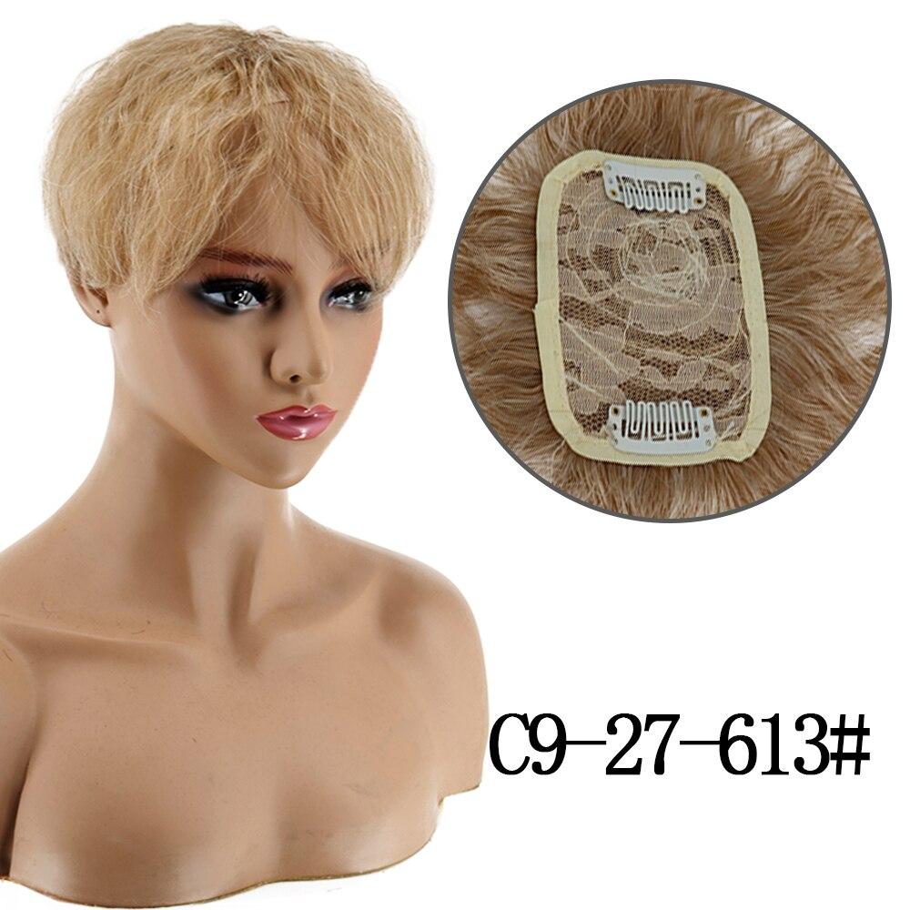 MERISIHAIR Женские 3D воздушные наращивания волос, искусственная бахрома, натуральный парик, клипса на шиньон, светло-коричневые, высокотемпературные парики, повседневная одежда