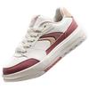 Anta 982 Slip Resistant Abrasion Resistant Low top Skateboard Shoes Women's White Red 122518060-7