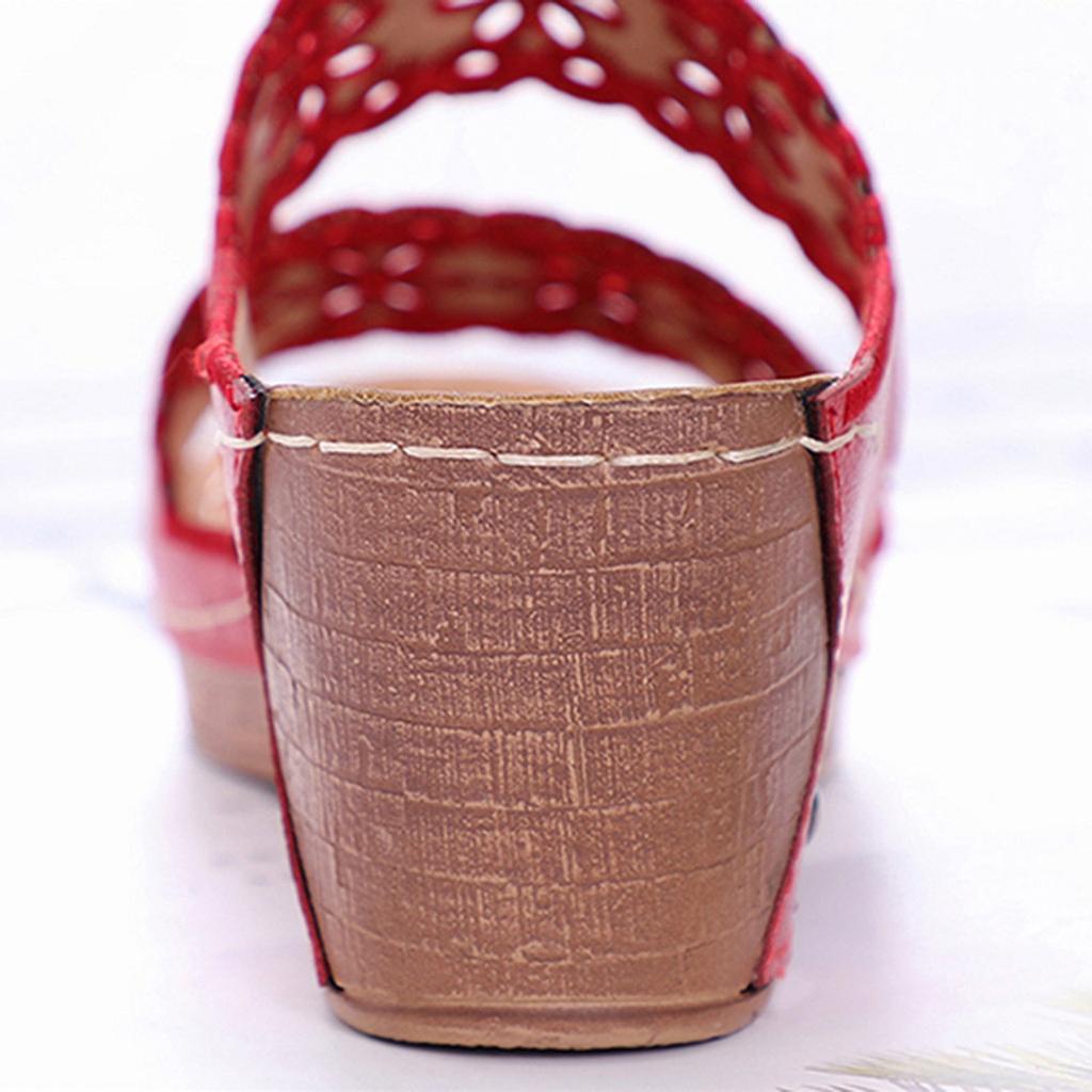 Повседневные сандалии с открытым носком на танкетке женские однотонные туфли на плоской подошве с открытым каблуком пляжные тапочки женские дышащие летние сандалии