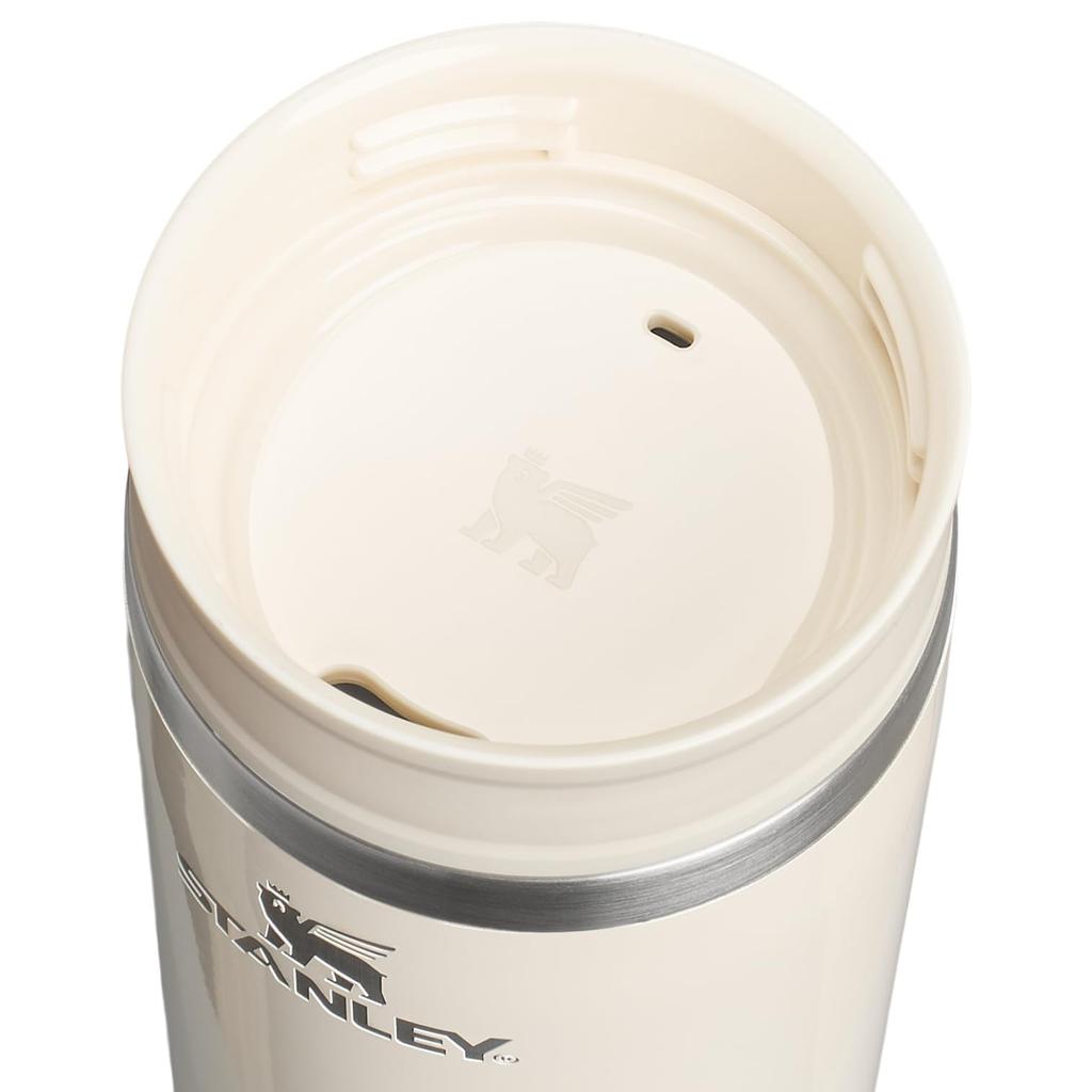 Stanley 1913 Cafe To Go Travel Vacuum Insulated Cream 16oz Mug, Gloss, 0.47L