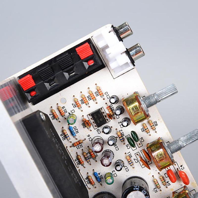 Dx-0408 Усилитель на толстопленочной серии 2.0 канала Цифровая аудио стерео усилительная плата Стерео аудио усилитель высокой мощности