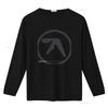 Aphex Twin Logo T Shirt Heavy Cotton Classic Electronic Music Merch Comfortable Edgy Techno for Fans vintage Washed