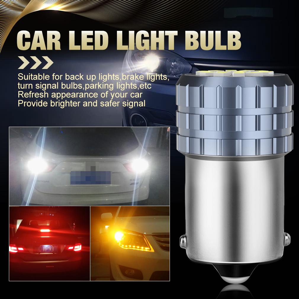 2 шт. супер яркий P21W Led 1156 BA15S PY21W BAU15S BAY15D P21/5W 1157 светодиодные лампы автомобильный указатель поворота 6500K задний тормоз парковочные дневные автомобильные лампы